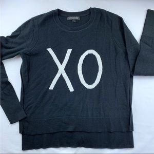 COPY - Banana Republic black XO sweater, size M